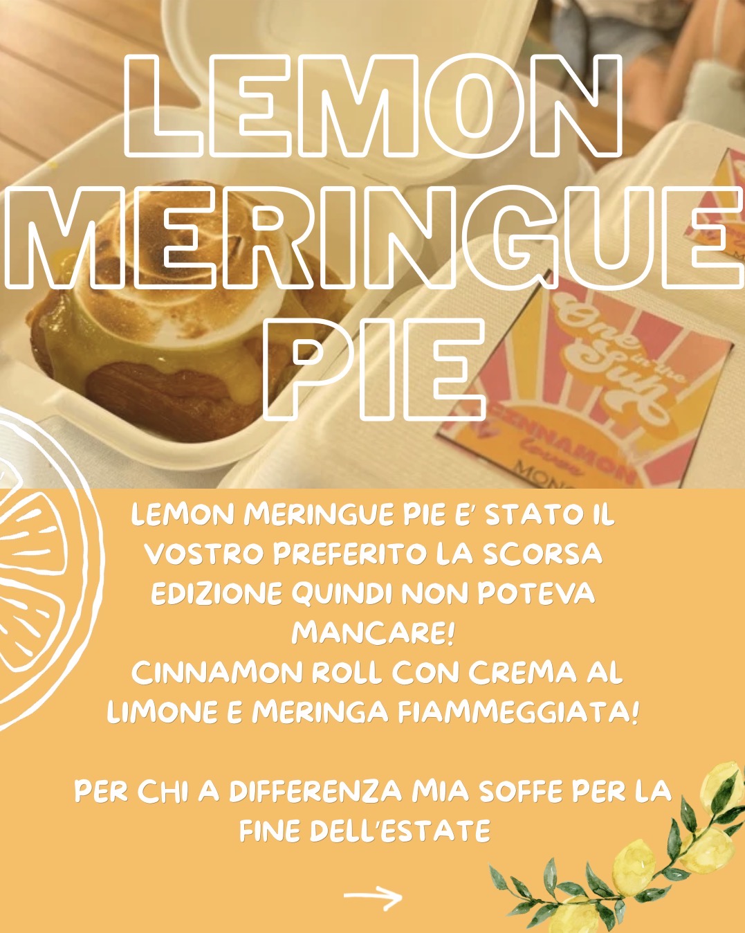 Box Cinnamon Rolls 19-20 Settembre